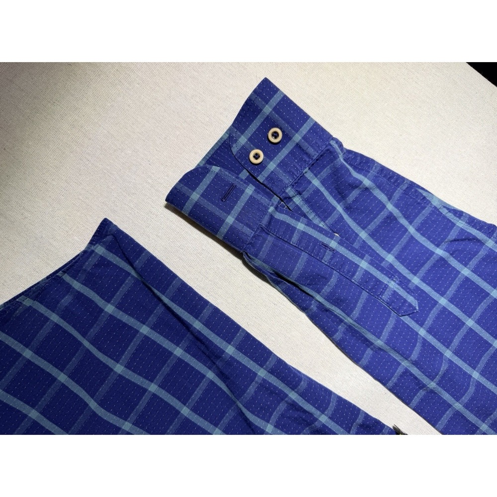 UNTUCKit Men's Long Sleeve Shirt Blue, Button-Up, Size Large, 100% Cotton - Picture 3 of 4